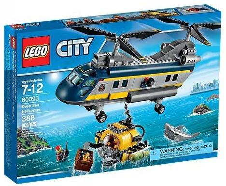 LEGO 樂高 60093 Deep Sea Helicopter  (下標前請先詢問庫存)