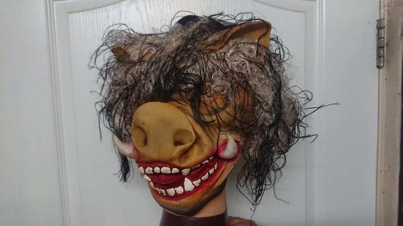 [MAGIC 999]搞笑頭套面具 恐怖 豬頭 頭套 台灣製造
