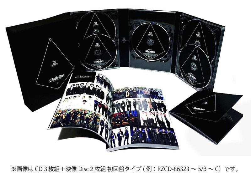 代訂)4988064863266 THE JSB WORLD(CD3枚組+Blu-ray Disc2枚組) | 露天