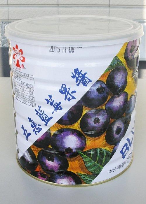 ＠TIEN-I 天一食品原料  梨山藍莓果醬 3.3公斤/罐