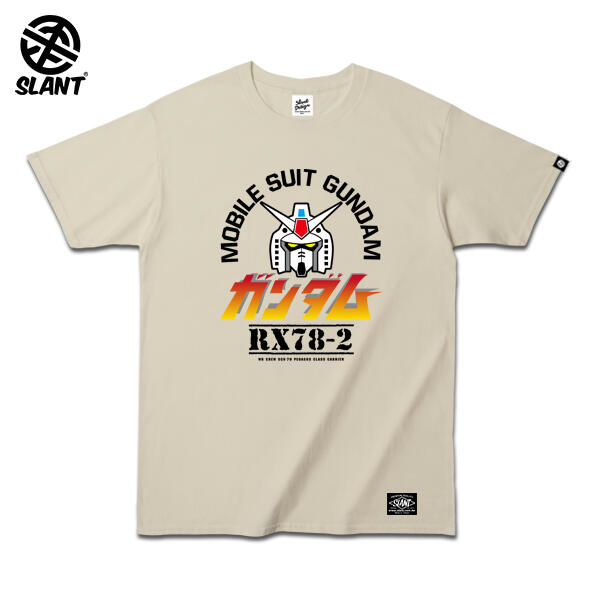 SLANT 機動戦士ガンダム 短袖T恤 日本動畫鋼彈 RX-78-2 短袖柔棉T恤 MOBILE SUIT GUNDAM