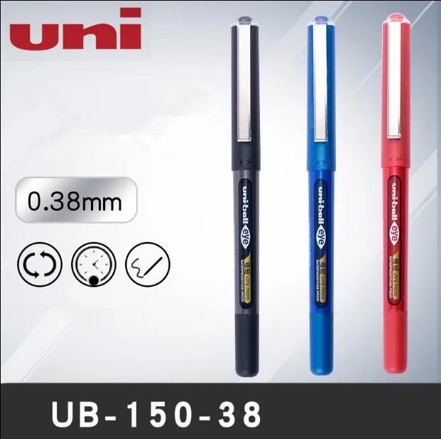 UZ文具】新上市三菱Uni-ball eye 極細0.38全液式耐水性鋼珠筆(UB-150