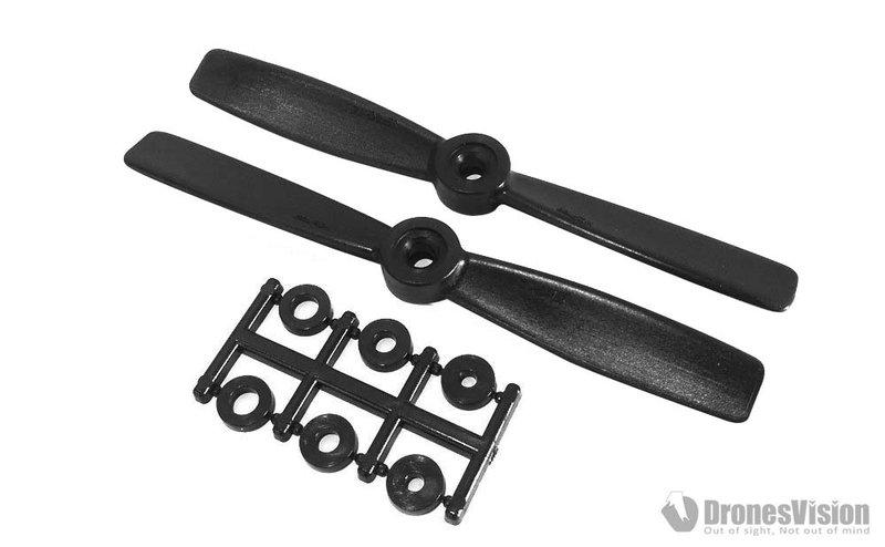 HQProp 5X4.5 黑色 強化玻璃纖維複合材質 多軸專用3D槳2入 (一正一反)HQ-5045-3D-B