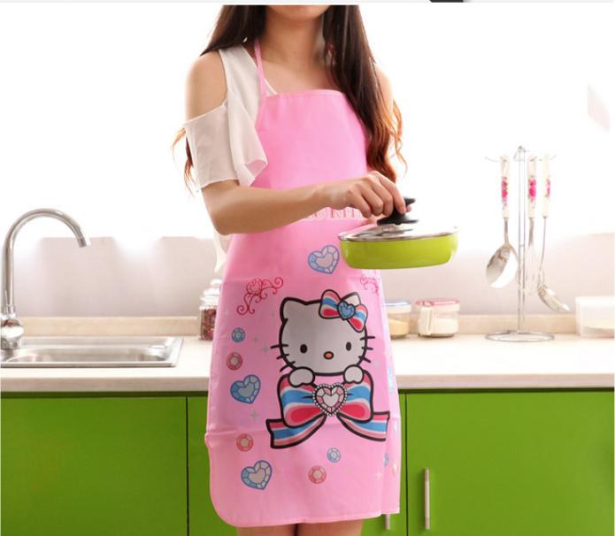 可愛卡通廚房烹飪圍裙