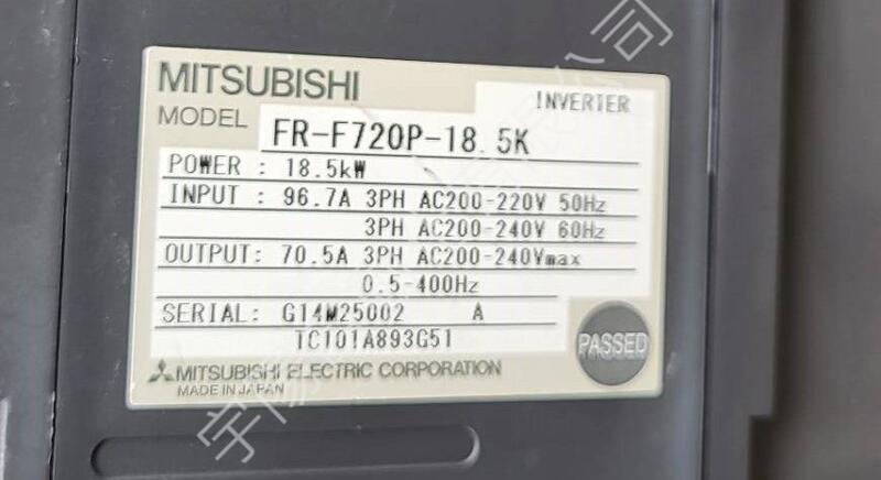 A-3. MITSUBISHI 三菱 AC200-240V-