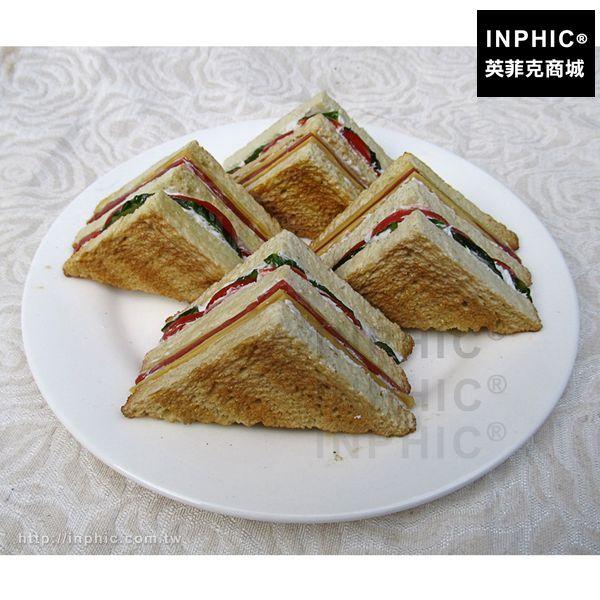 INPHIC-訂做鬆餅模型仿真食物食品模型漢堡三明治西餐廳_aDXM