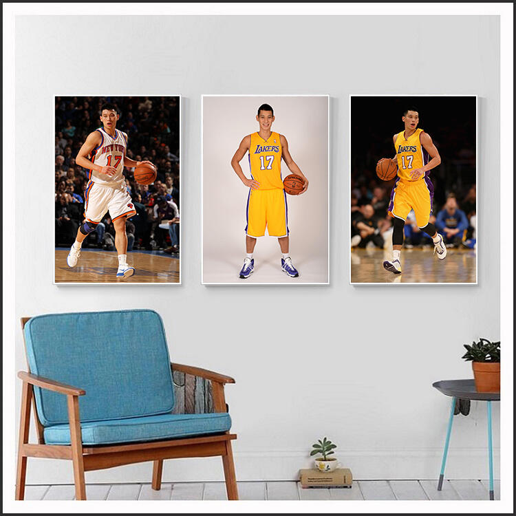 NBA 林書豪 Jeremy Lin 藝術微噴 海報 明星海報 掛畫 嵌框畫 @Movie PoP 賣場多款海報~