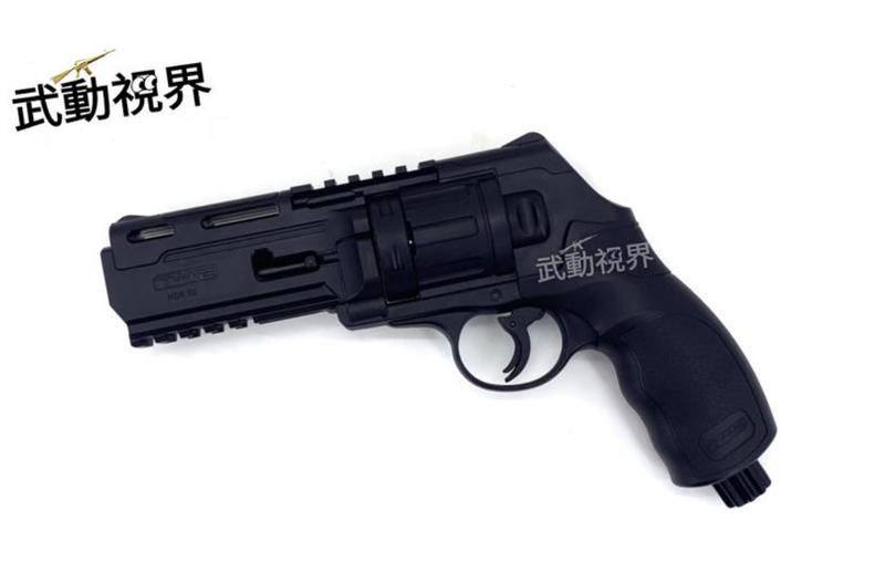 《武動視界》現貨 UMAREX  防身左輪.50口徑 HDR50 訓練用槍 鎮暴槍 CO2動力防身 黑色
