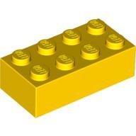 ◎朵依小舖◎LEGO◎3001 2x4 Yellow Brick 300124 黃色 基本 磚塊 顆粒◎
