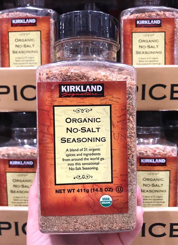 Costco好市多 Kirkland 科克蘭 有機無添加鹽調味香料 - 綜合21種香料 411公克
