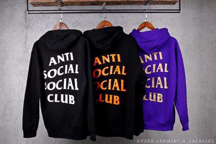 【HYDRA】Anti Social Social Club Hoodie 亞洲 帽T 刷毛 ASSC【ASSC01】