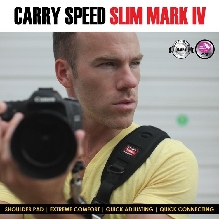 又敗家美國Carryspeed窄版減壓相機背帶Slim第四代MARK IV適女性微單眼相機減壓背帶FS類單輕單反相機揹帶