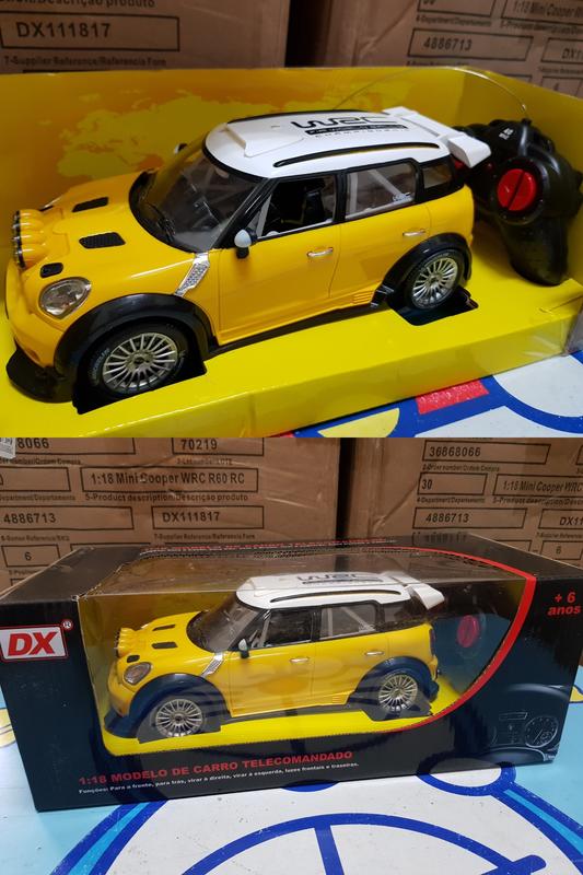 正品DX東信1比18寶馬迷你MINI WRC跑車兒童玩具車漂移賽車遙控汽車