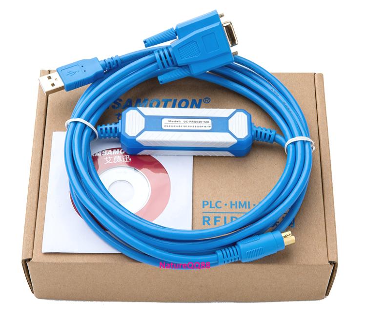 台達 PLC / TP 文本顯示器 / DOP-B / UC-PRG020-12A 下載線 USB 傳輸線