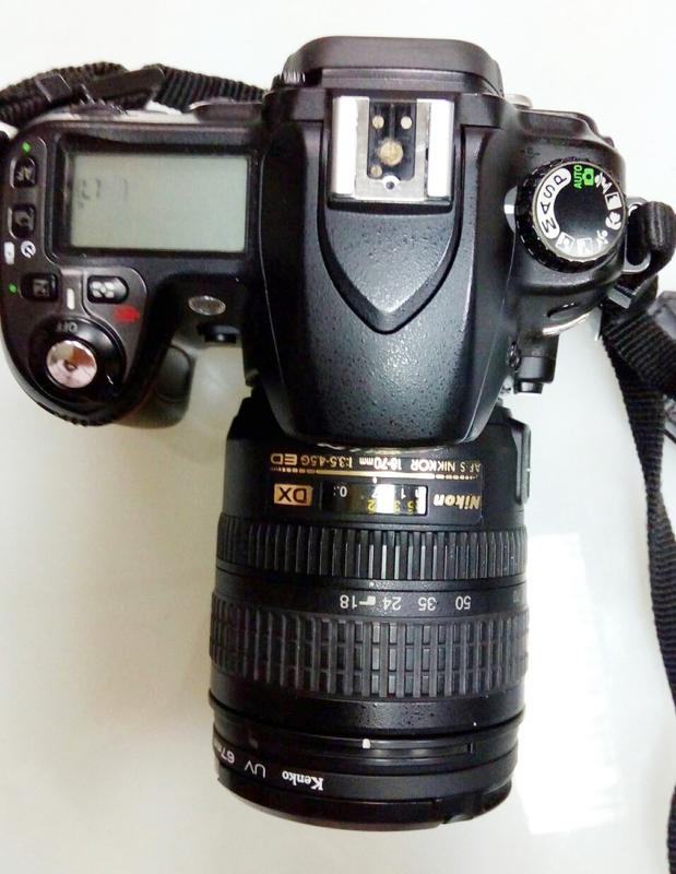 Nikon D80 +18-70mm 原廠電池1顆  完整盒裝