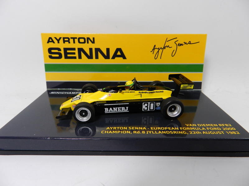《烈馬驛站》1/43 VanDM RF82 A.Senna 1982 Formula Ford 2000 (PMA)樹脂