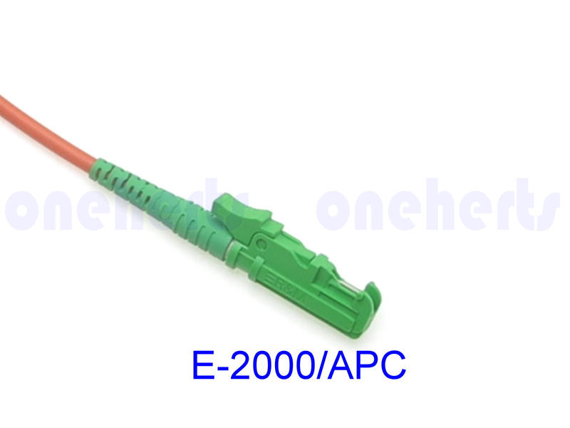 可訂製 萬赫 E2000/APC-FC多模單芯 光纖跳線 E-2000客製化 光纖熔接機 光耦合器 光纖收容箱 器材