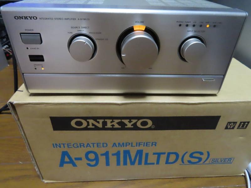 ONKYO A-911M LTD(S)(A-911M限定版高音質擴大機附原箱)