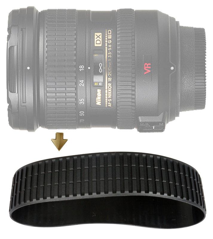 【NRC】Zoom Rubber Ring for Nikon 18-200mm F3.5-5.6G VR 一代 變焦環