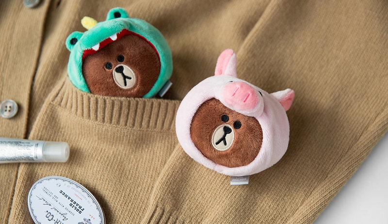 【日本巧鋪】LINE FRIENDS 熊偽裝恐龍和豬 兔兔 莎莉 熊大妹 暖暖包 暖手寶 環保 情人節禮物 尾牙