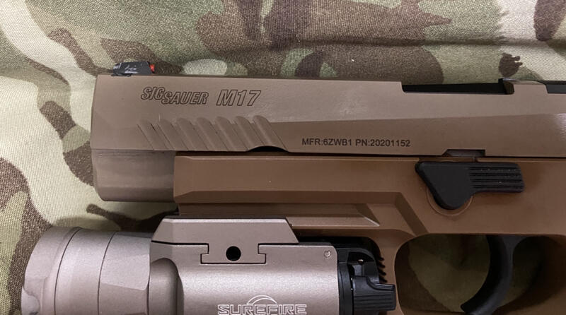 [武裝火力工作室]VFC/KA 授權 SIG P320 M17 X TAITAN 鋼製滑套外管成槍組