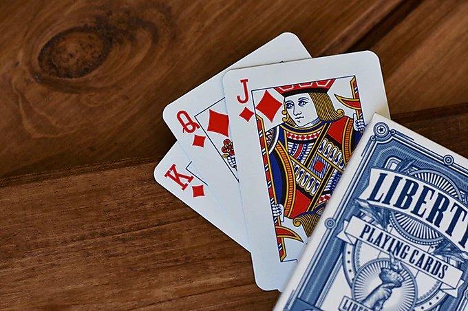 【USPCC 撲克】LIBERTY JACKSON 藍 playing cards 