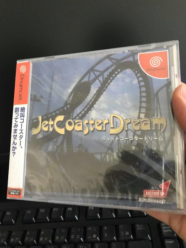 SEGA DREAMCAST DC JetCoasterDream 夢幻雲霄飛車 日版初回版 全新