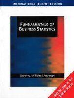 【免運費】《Fundamentals of business statistics》ISBN:0324305915│Baker & Taylor Books│Sweeney, Williams, Anderson│九成新