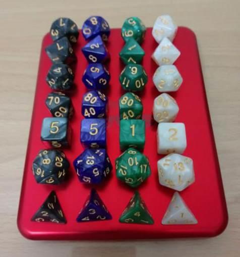 多面骰子 7種不同類型 多種顏色/桌遊/代幣