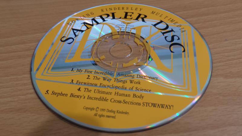 二手CD裸片-DORLING KINDERSLEY MULTIMEDIA_SAMPLER DISC