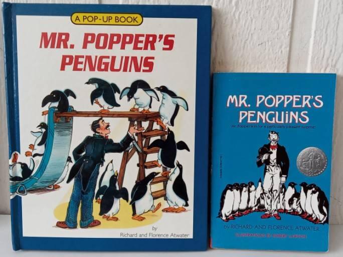 【吉兒圖書】預購《Mr. Popper's Penguins 波普先生的企鹅 》絕版立體書，1939紐伯瑞兒童文學銀牌獎