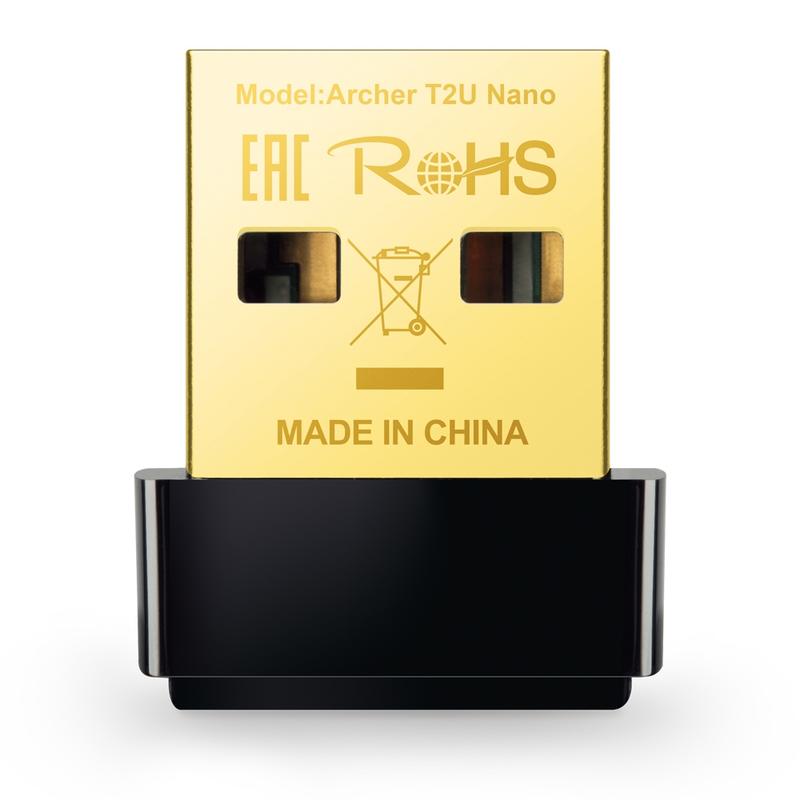 【康畢特電腦】TP-LINK Archer T2U Nano(US) AC600 無線微型 USB 網路卡 版本:1