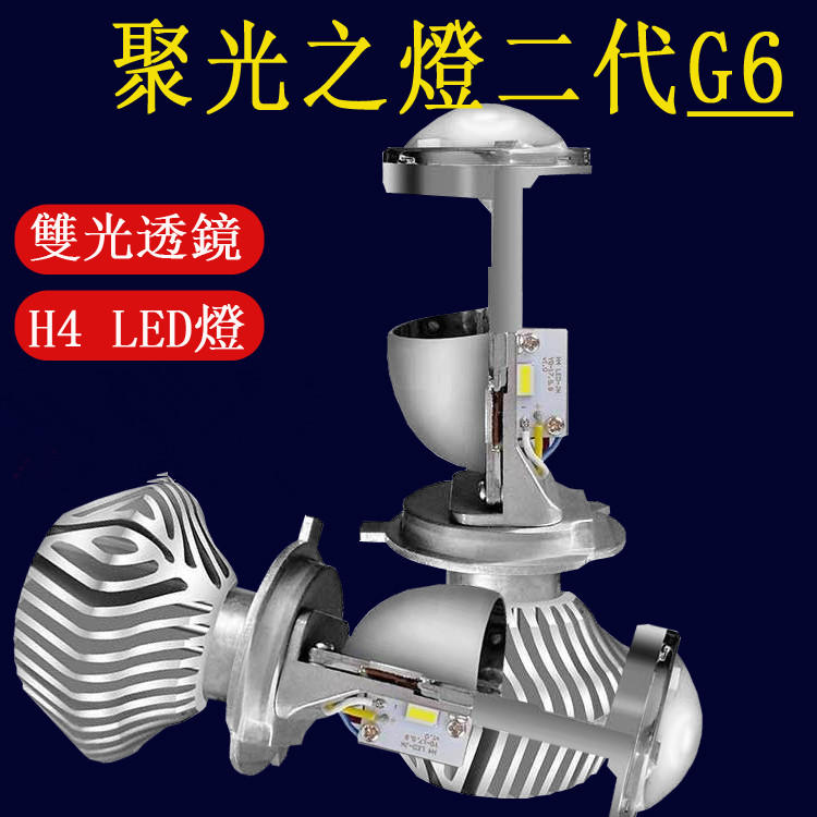 H4/HS1/ LED專用燈泡 無風扇 物理散熱