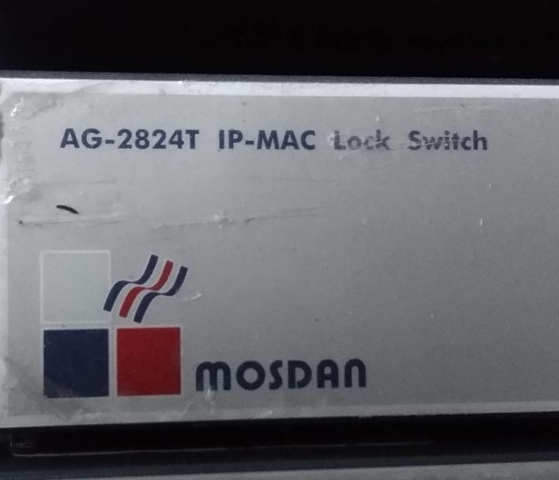 MOSDAN AG-2824T IP-MAC 電腦網路設備 伺服器(售出補貨中)