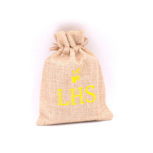 LHS 環保亞麻皂袋(有印LOGO)