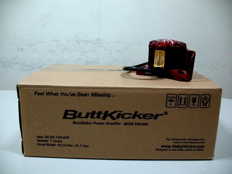Buttkicker Mini振動器+擴大器 (踢屁屁 BK2) 原價對折出清 買到賺到 (動態椅 DIY)