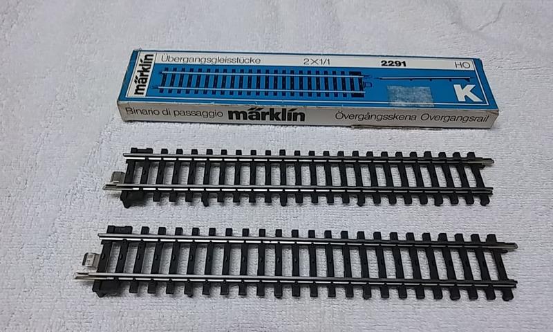 【專業模型】Marklin MK2291 - 接合軌  一支
