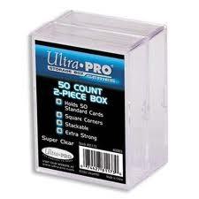 (全新品)美國 Ultra PRO 50張裝卡盒1包(內含兩個卡盒)缺貨中