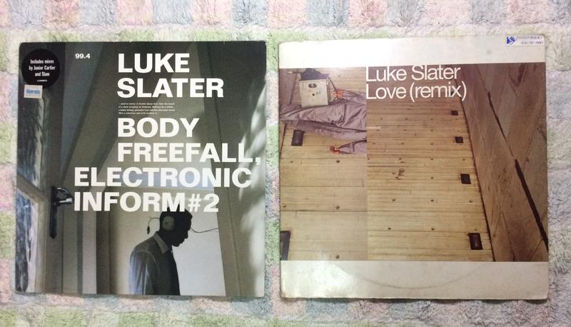 Luke Slater - LOVE(Remix) / Body Freefall 黑膠唱片