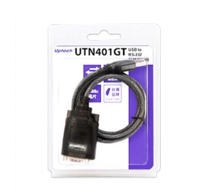 Uptech登昌恆  UTN401GT USB to RS-232訊號轉換器