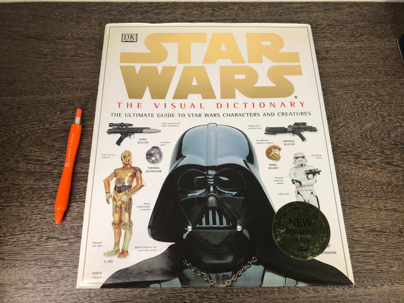 Star Wars The Visual Dictionary星際大戰星戰官方出版人物道具武器解說圖片字典 英文原文版