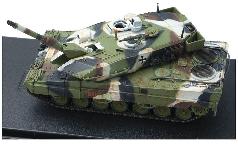 Panzerkampf 三榮 1/72 德國豹2A5 坦克 迷彩合金模型
