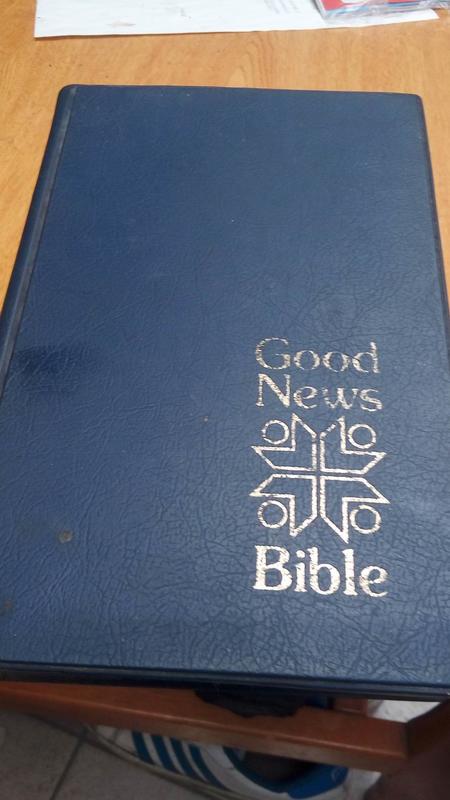 英文聖經GOOD NEWS BIBLE –1980出版全英文版-值得典藏