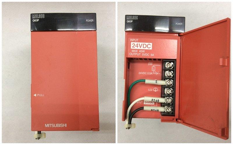 MITSUBISHI 三菱MELSEC-Q POWER SUPPLY UNIT Q63P Q系列PLC電源K32