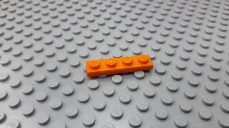 LEGO 樂高二手零件3710(橘色)