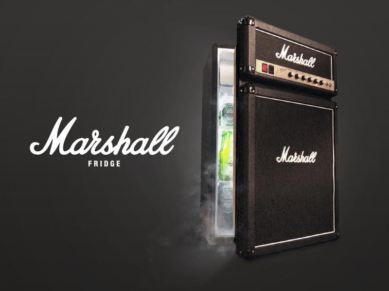 ＊合音樂器＊ 全新 Marshall 音箱造型 電冰箱