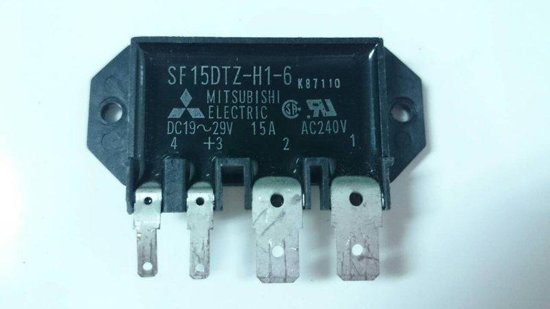 三菱-無接點開關SSR-MITISUBISHI-SF15DTZ-H1-6(固態繼電器)15A250V