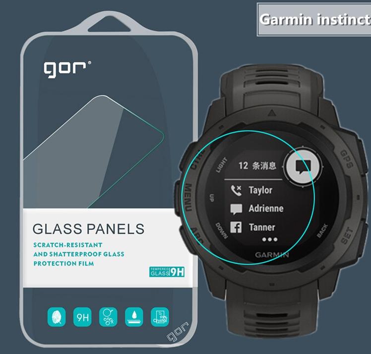 FC商行~ Garmin instinct GOR 3片裝 鋼化玻璃保護貼 玻璃貼 鋼膜 手表