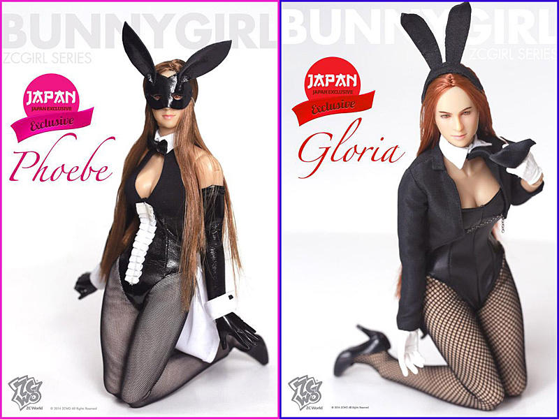 2014 兔女郎 Bunnygirl 12吋可動人型 2款：Gloria 歌蘿莉亞 & 菲比 Phoebe