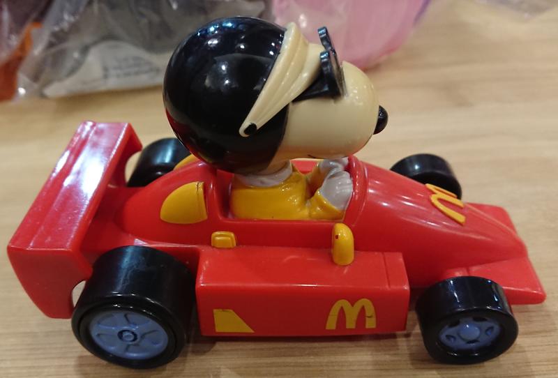 2002年 香港麥當勞 快樂運動營-賽車史努比【三十之上 是賺旅費的】